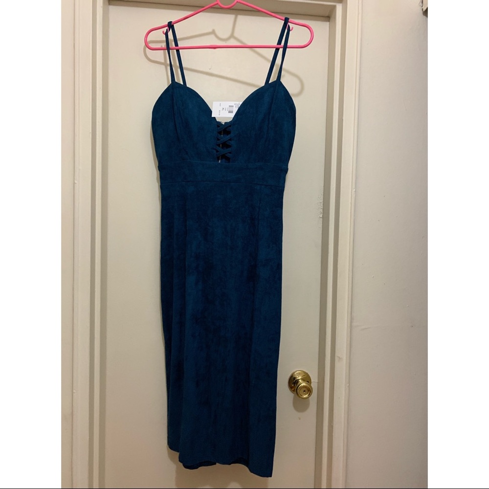 navy blue fashion nova dress